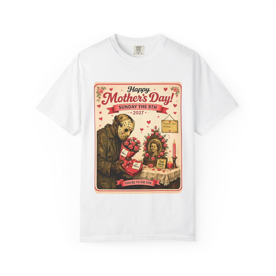 Mother’s Day Horror Premium T-Shirt — Sunday the 9th, 2027