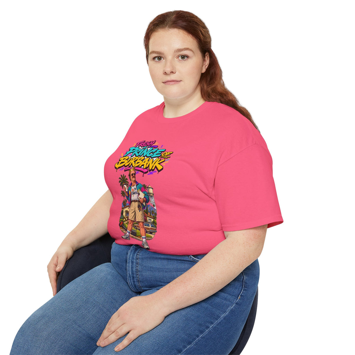 Fresh Prince of Burbank Graphic Tee — Retro 90s Cartoon Streetwear