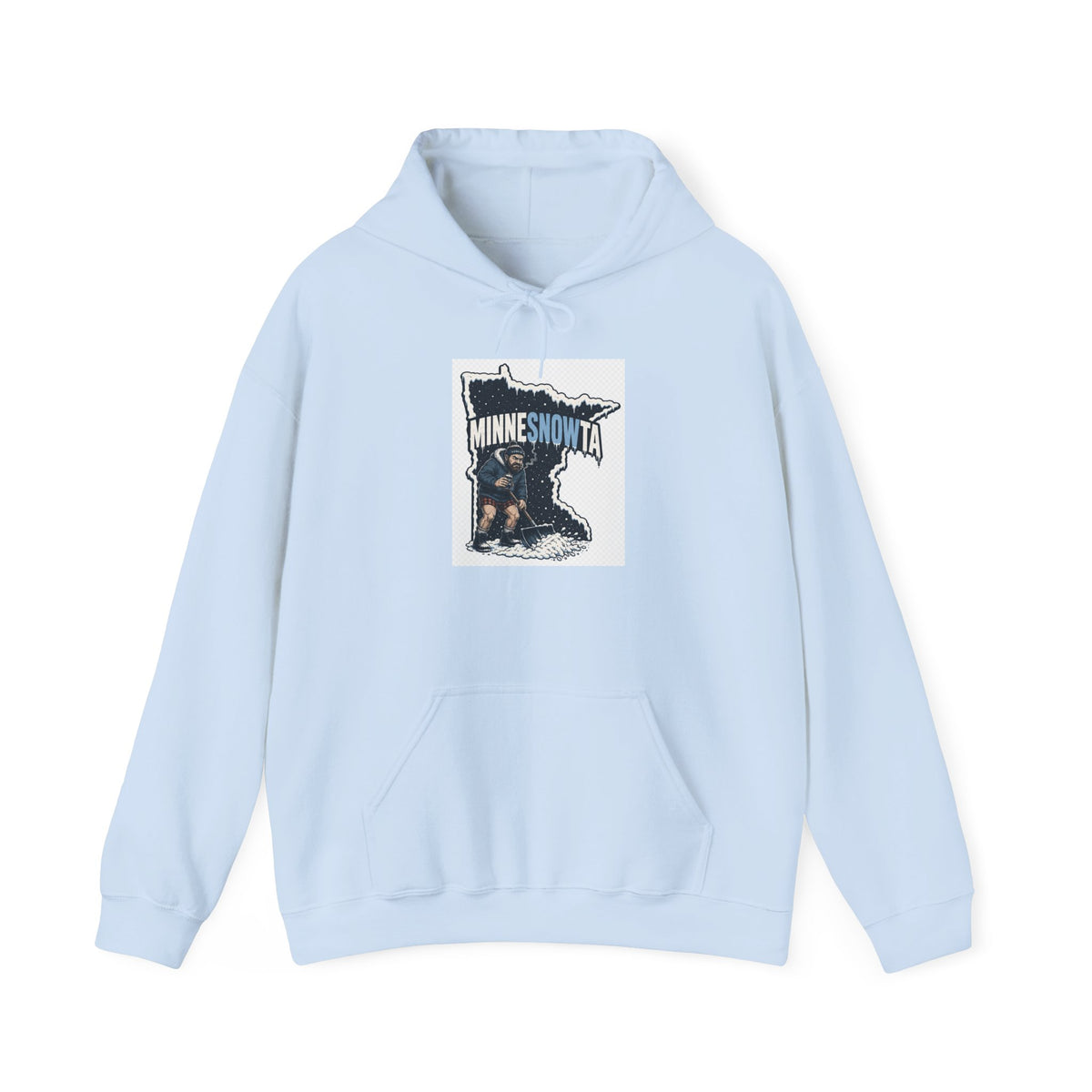 Minnesnowta Hoodie — Minnesota Winter Graphic