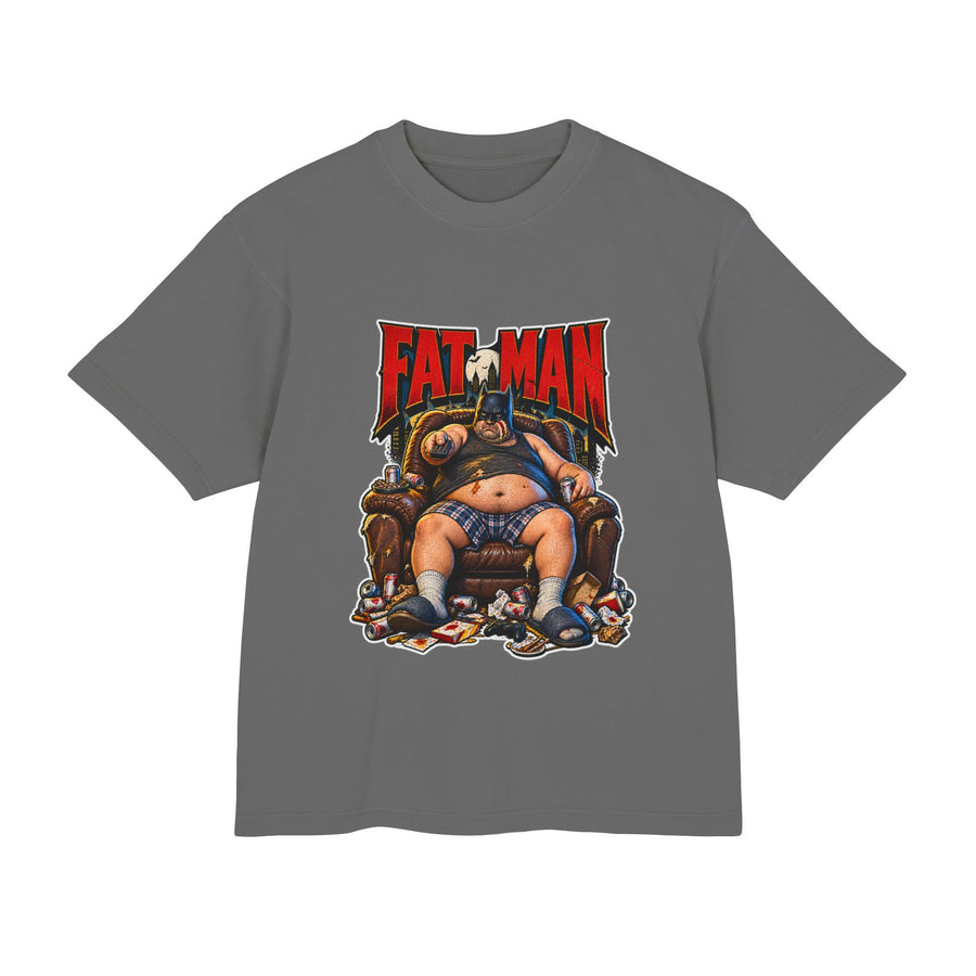 Fat Man Premium T-Shirt — Retro Comic Parody