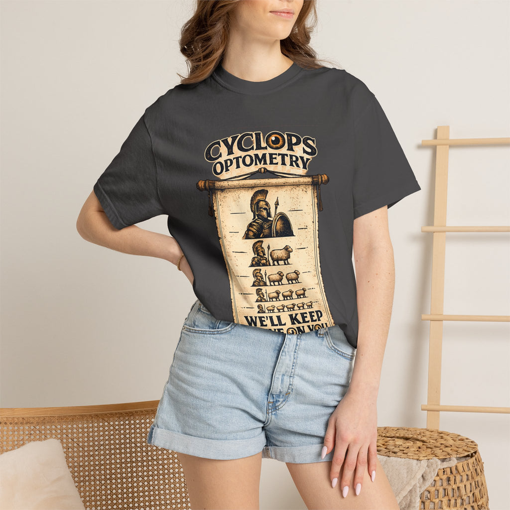 Cyclops Optometry Premium T-Shirt — We’ll Keep an Eye on You