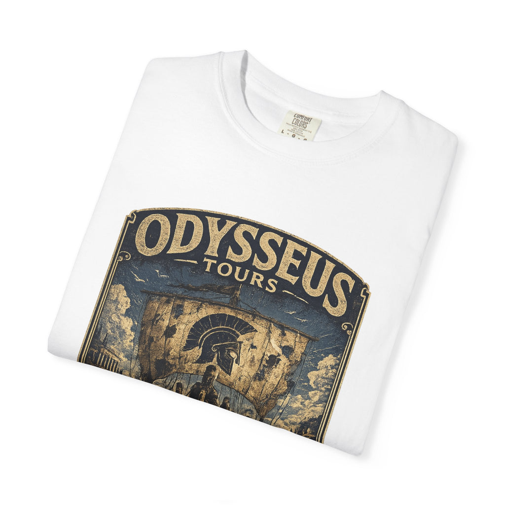 Odysseus Tours Premium T-Shirt — Estimated Arrival: Eventually