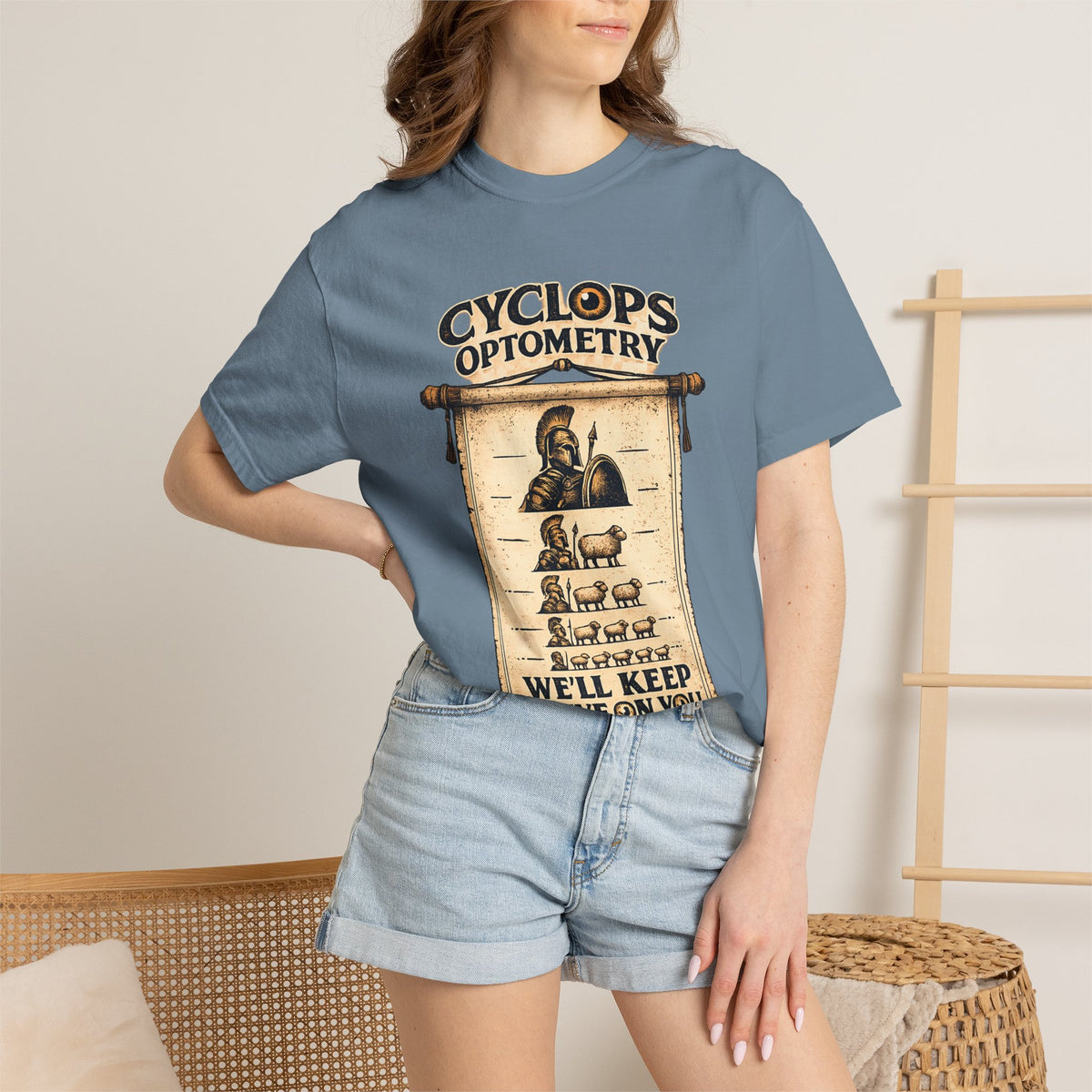 Cyclops Optometry Premium T-Shirt — We’ll Keep an Eye on You