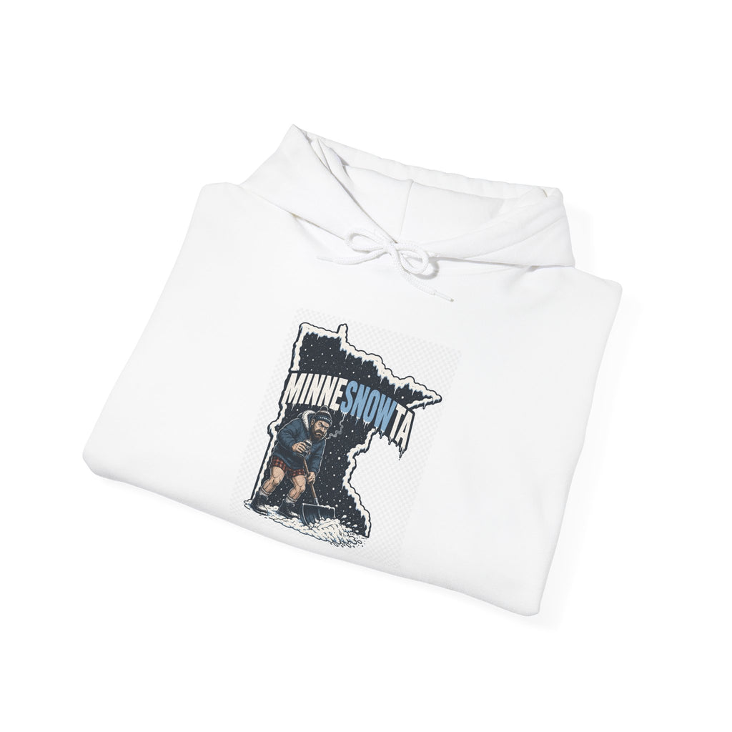 Minnesnowta Hoodie — Minnesota Winter Graphic