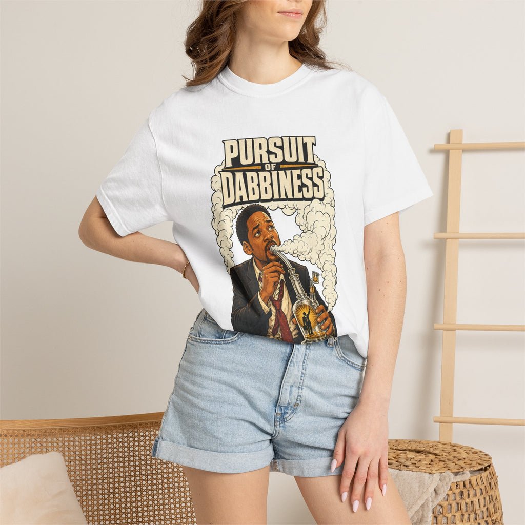 Pursuit of Dabbiness Premium T-Shirt — Cannabis Movie Parody