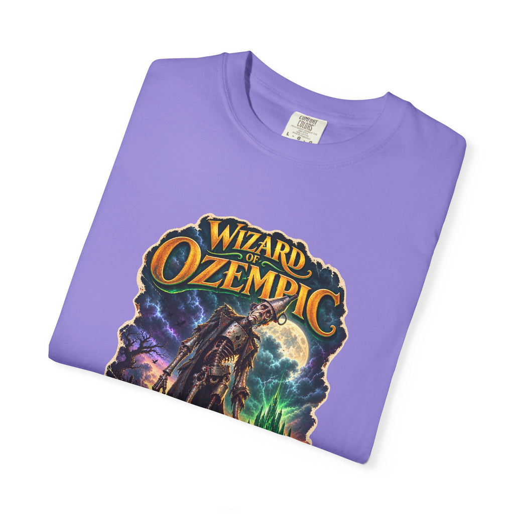 Wizard of Ozempic: Thin Man Premium T-Shirt — Retro Fantasy Graphic