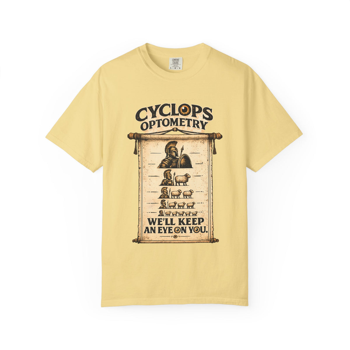 Cyclops Optometry Premium T-Shirt — We’ll Keep an Eye on You
