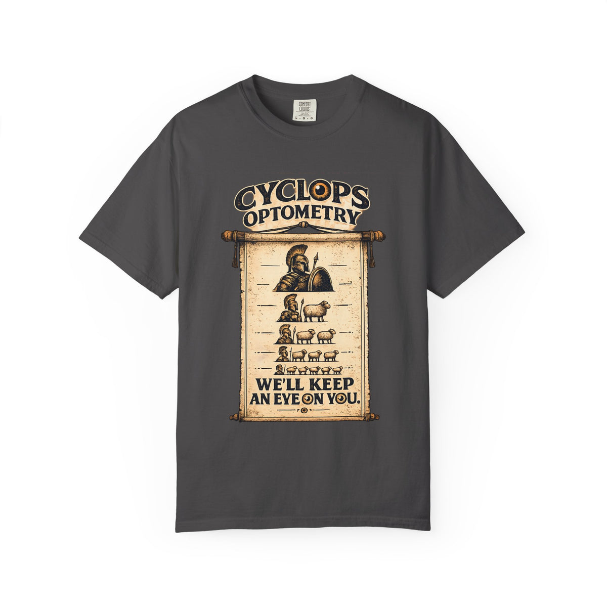 Cyclops Optometry Premium T-Shirt — We’ll Keep an Eye on You