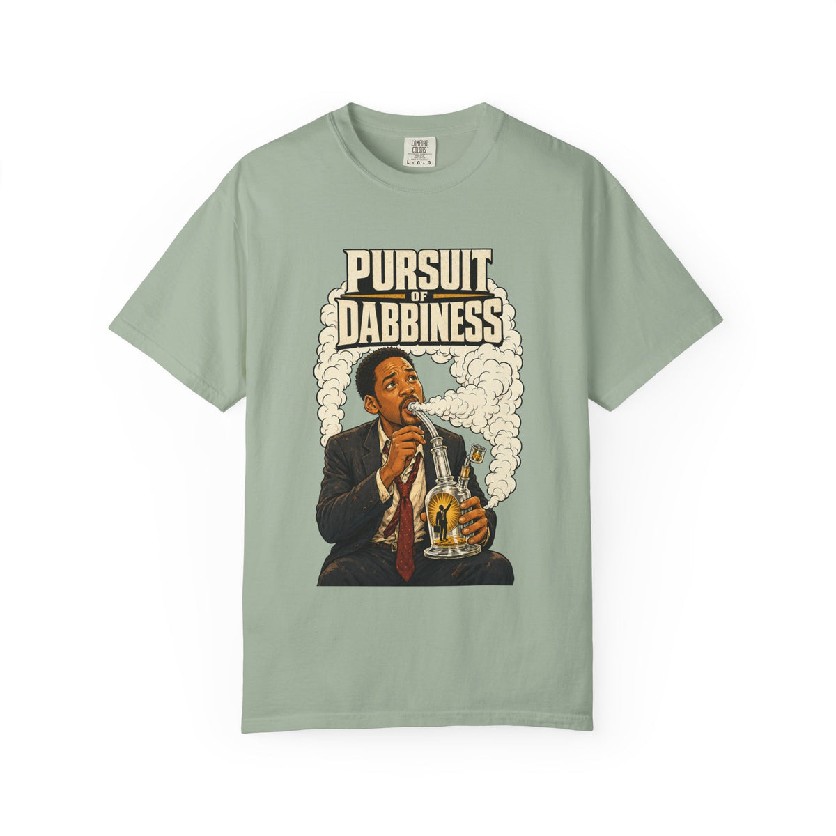 Pursuit of Dabbiness Premium T-Shirt — Cannabis Movie Parody
