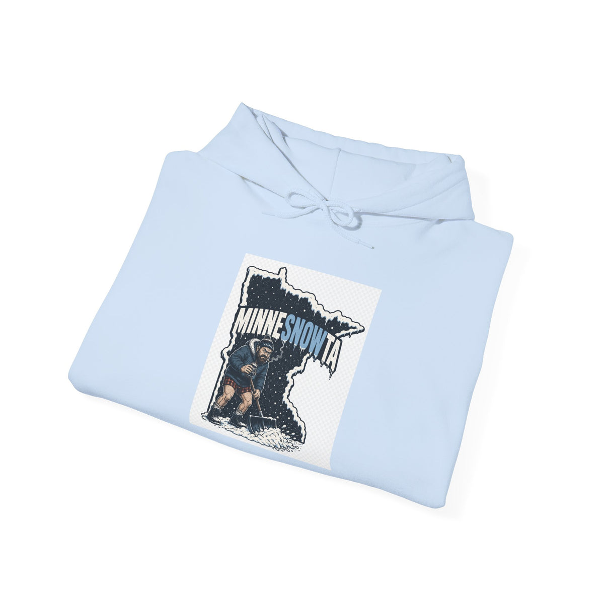 Minnesnowta Hoodie — Minnesota Winter Graphic