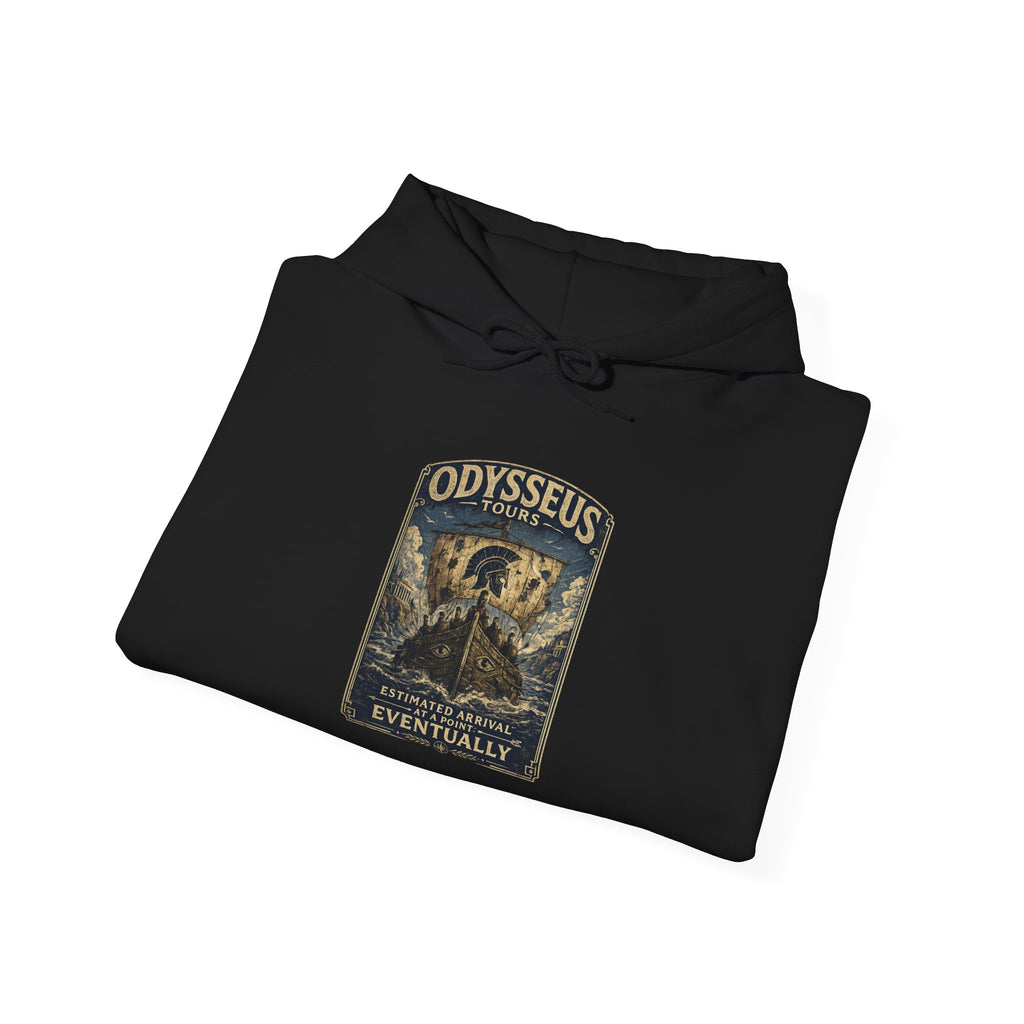 Odysseus Tours Hoodie — Estimated Arrival: Eventually