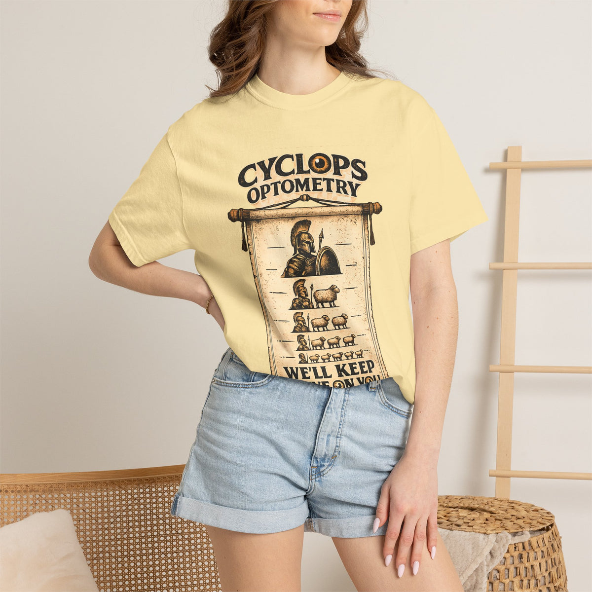 Cyclops Optometry Premium T-Shirt — We’ll Keep an Eye on You