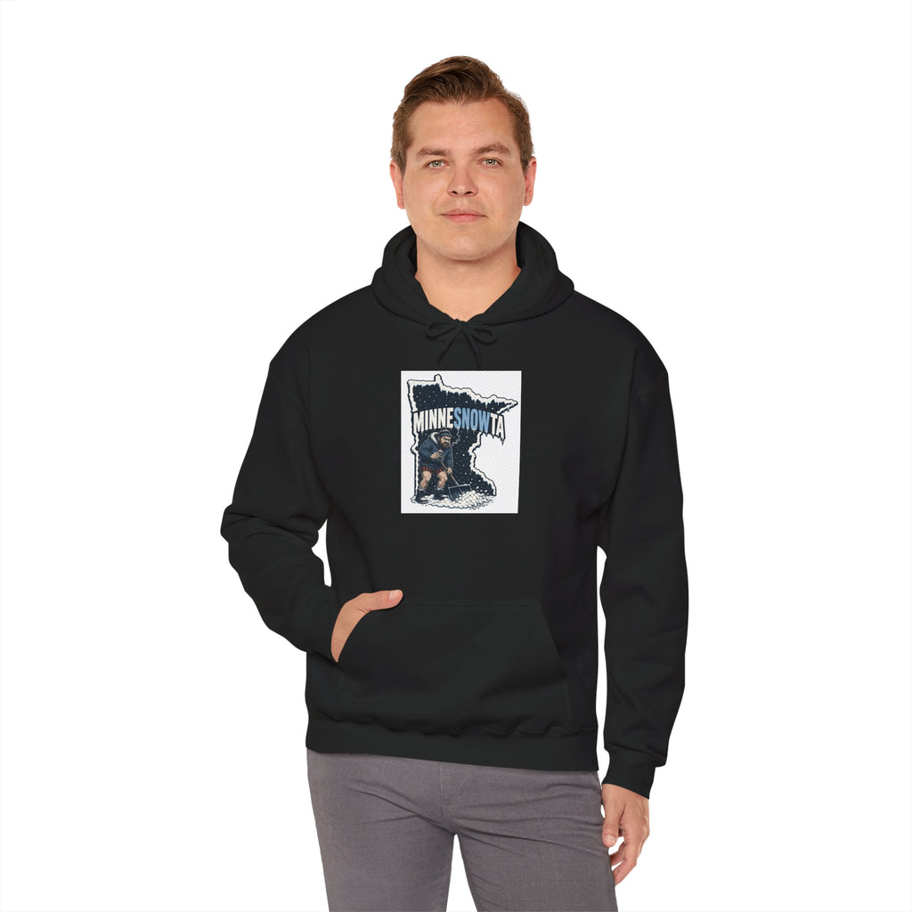 Minnesnowta Hoodie — Minnesota Winter Graphic