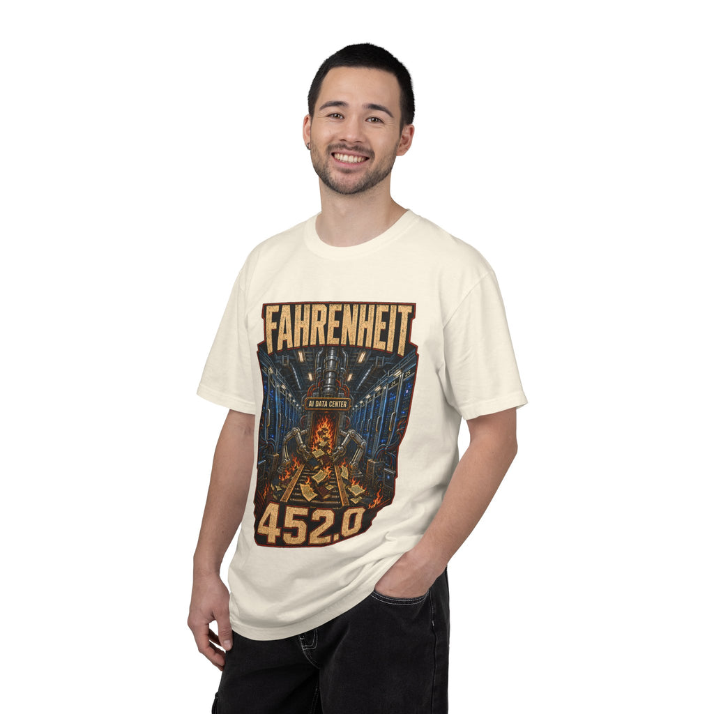 Fahrenheit 452.0 Premium T-Shirt — The Data Center Is Burning