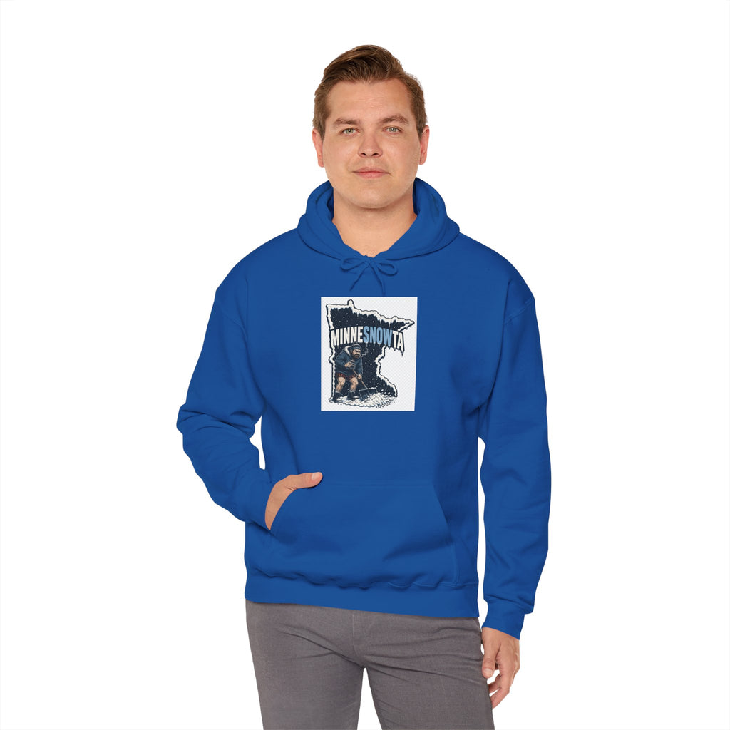 Minnesnowta Hoodie — Minnesota Winter Graphic