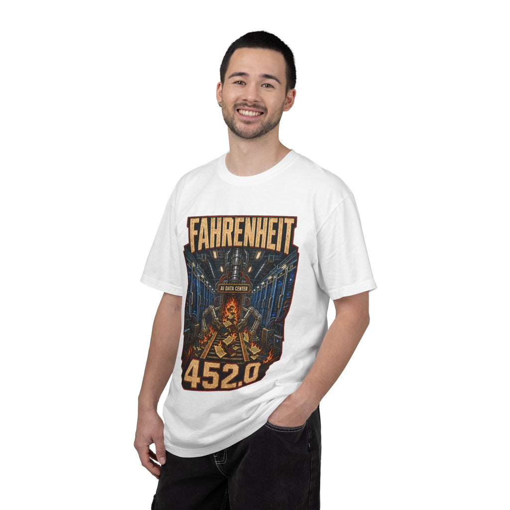 Fahrenheit 452.0 Premium T-Shirt — The Data Center Is Burning