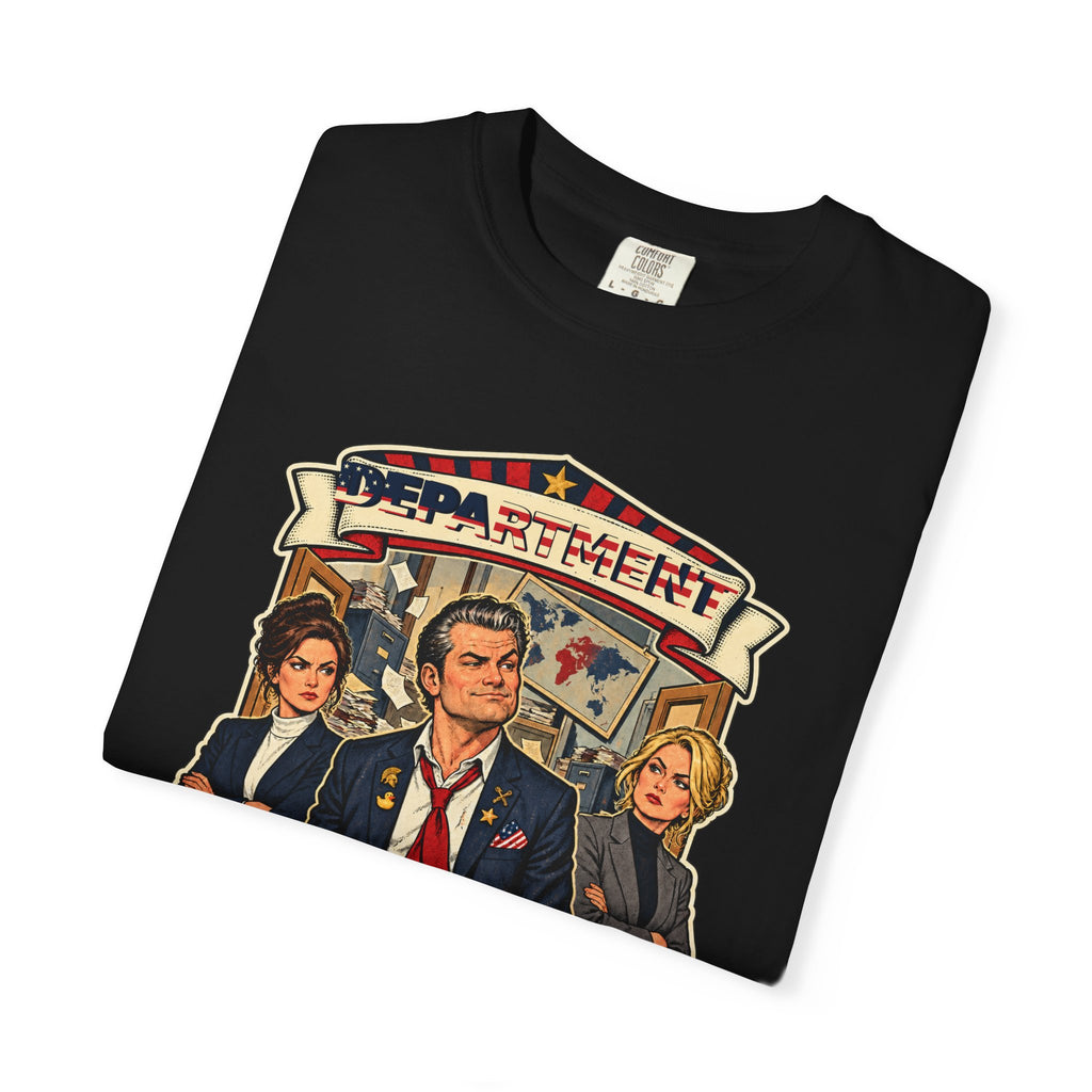 Department of Whores T-Shirt — Pete Hegseth Political Satire Tee