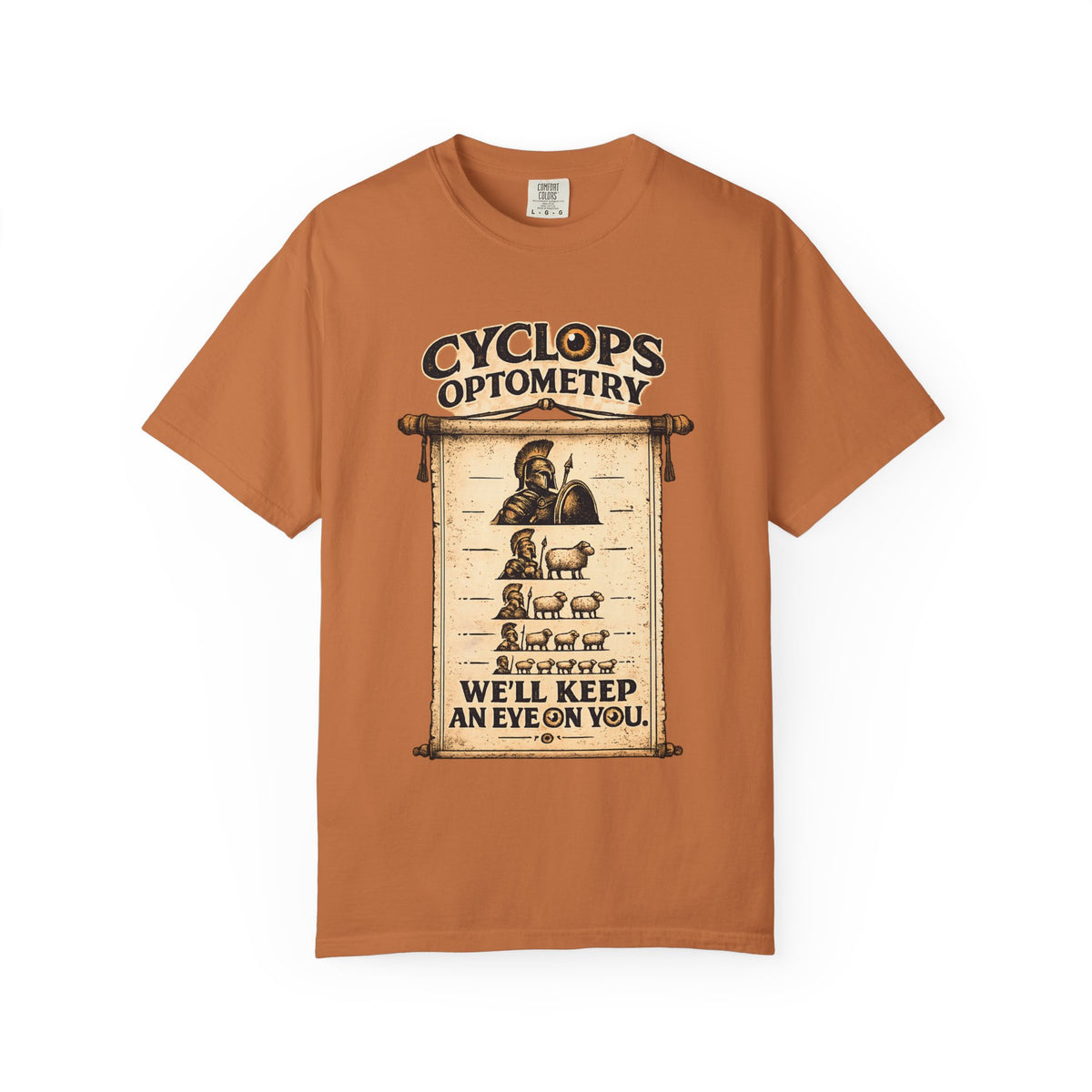 Cyclops Optometry Premium T-Shirt — We’ll Keep an Eye on You