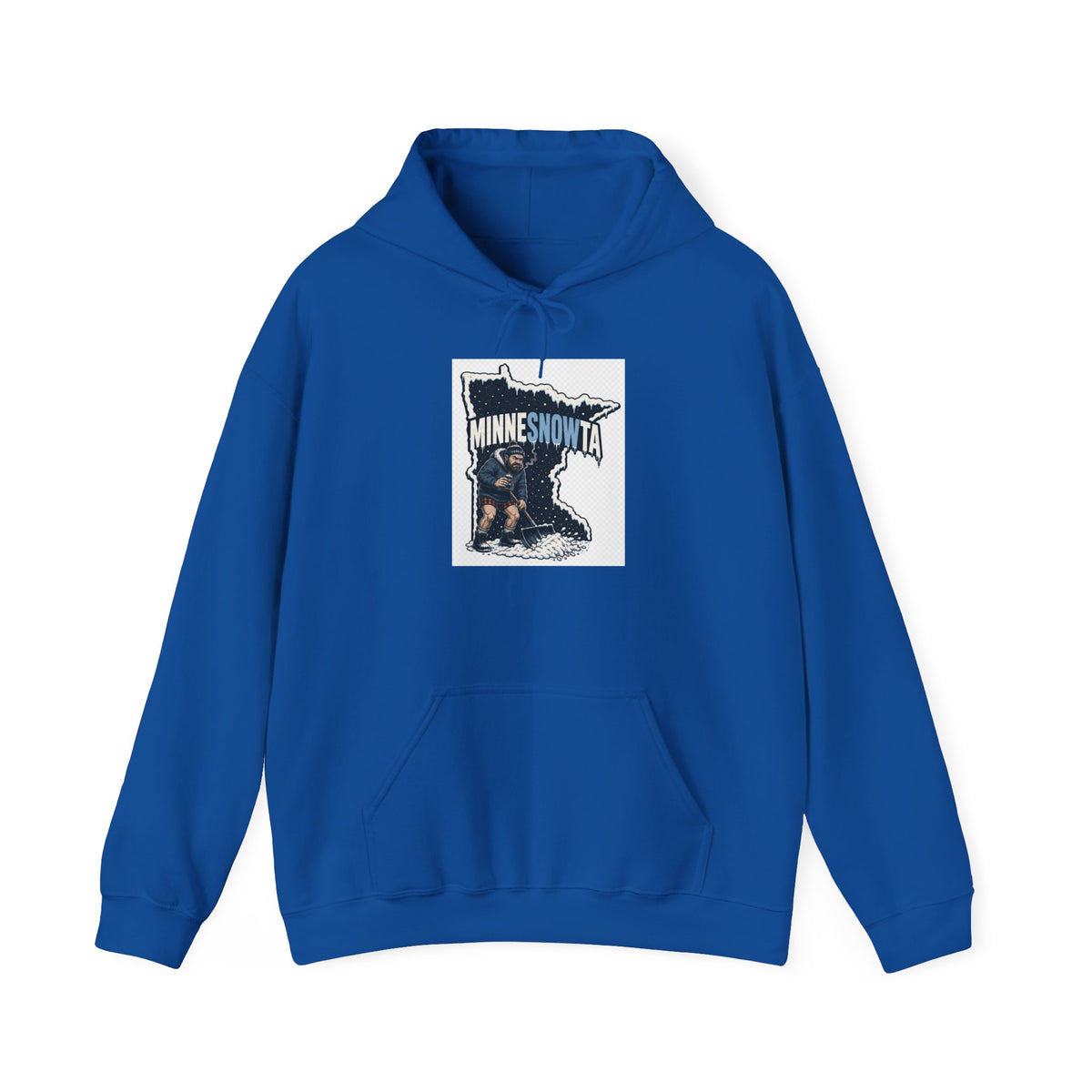 Minnesnowta Hoodie — Minnesota Winter Graphic