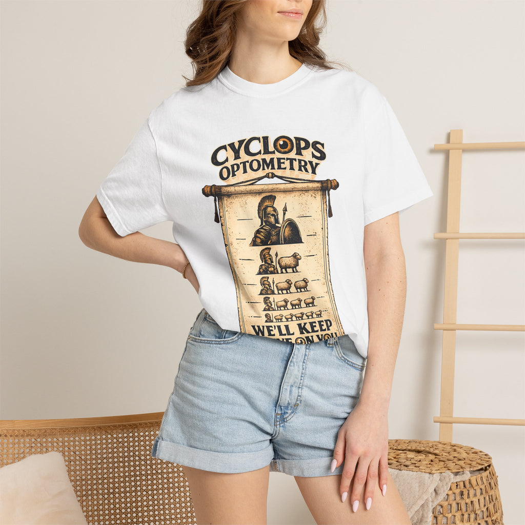 Cyclops Optometry Premium T-Shirt — We’ll Keep an Eye on You