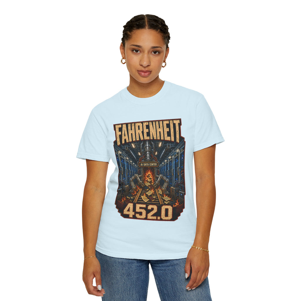 Fahrenheit 452.0 Premium T-Shirt — The Data Center Is Burning