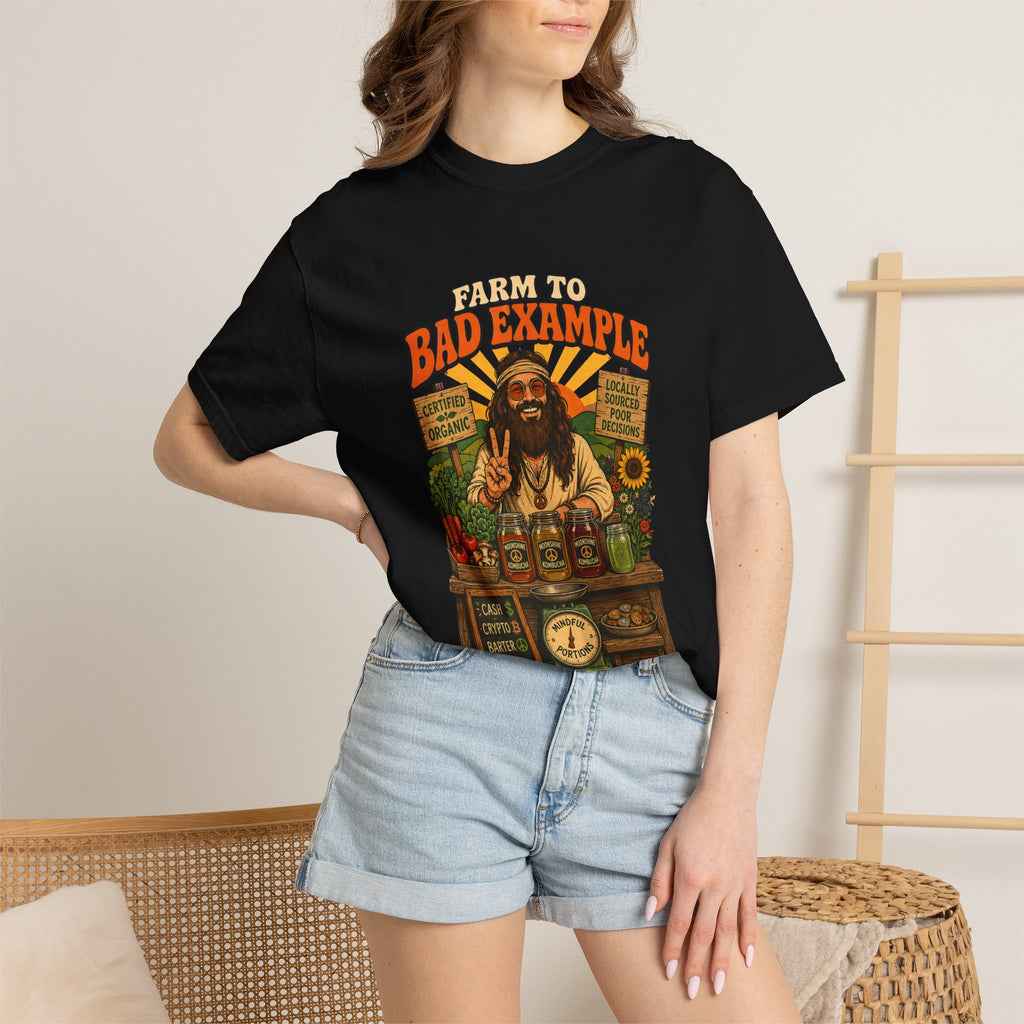 Farm to Bad Example Premium T-Shirt — Grass Fed & Naturally Fermented