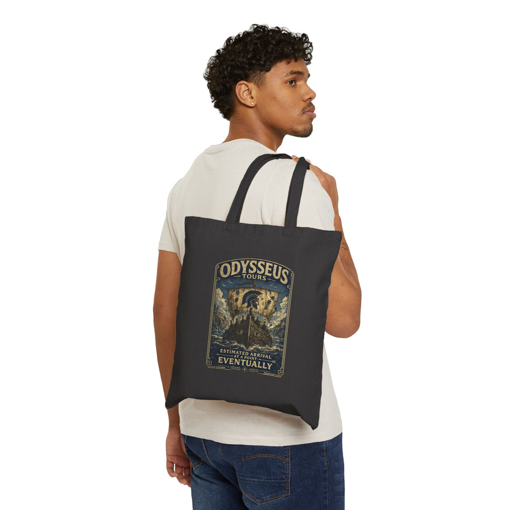 Odysseus Tours Canvas Tote — Estimated Arrival: Eventually