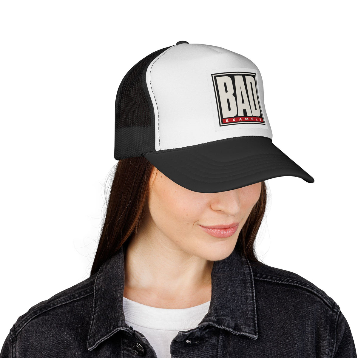 BAD Example Trucker Hat — Retro Logo Patch