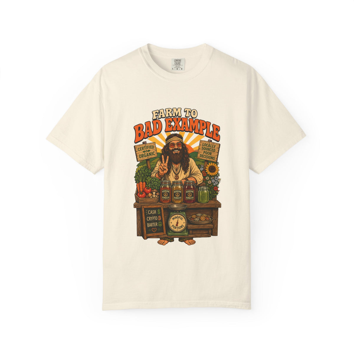 Farm to Bad Example Premium T-Shirt — Grass Fed & Naturally Fermented