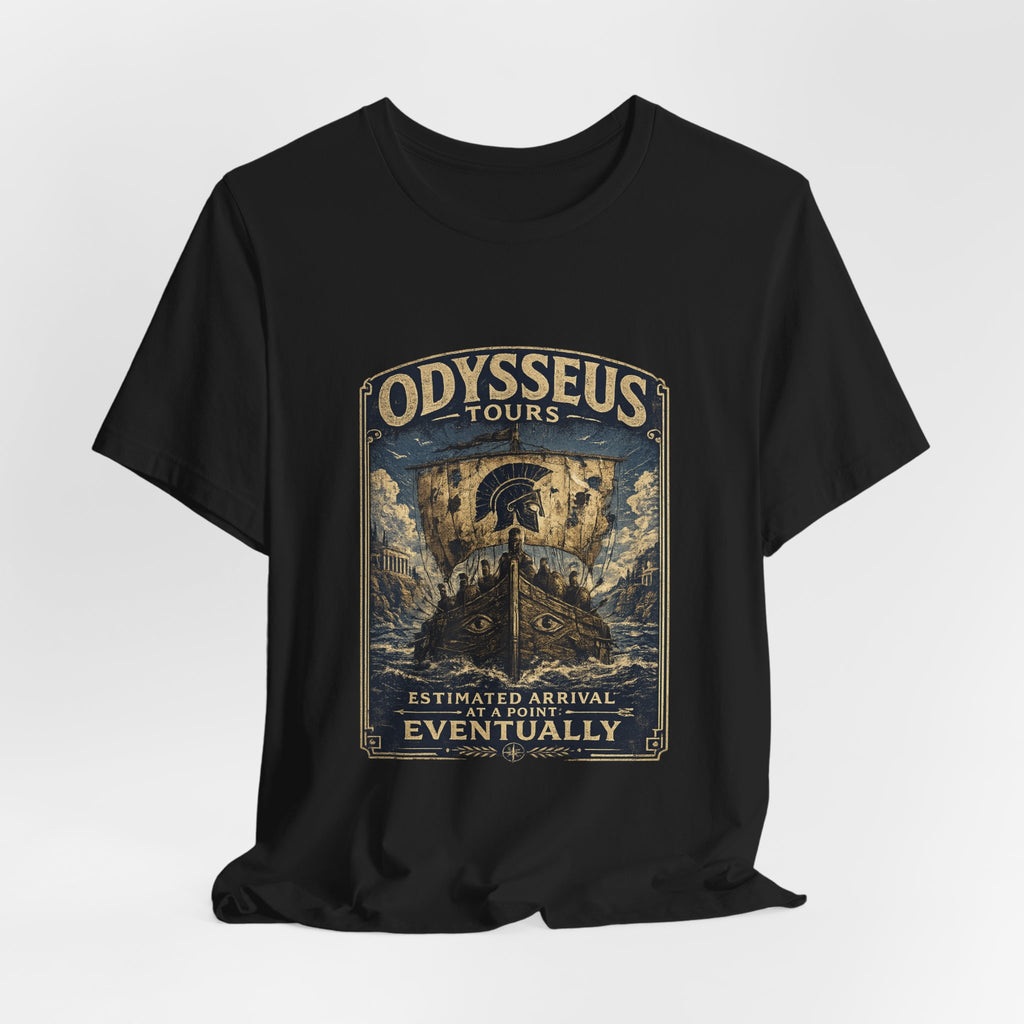 Odysseus Tours Lightweight T-Shirt — Estimated Arrival: Eventually