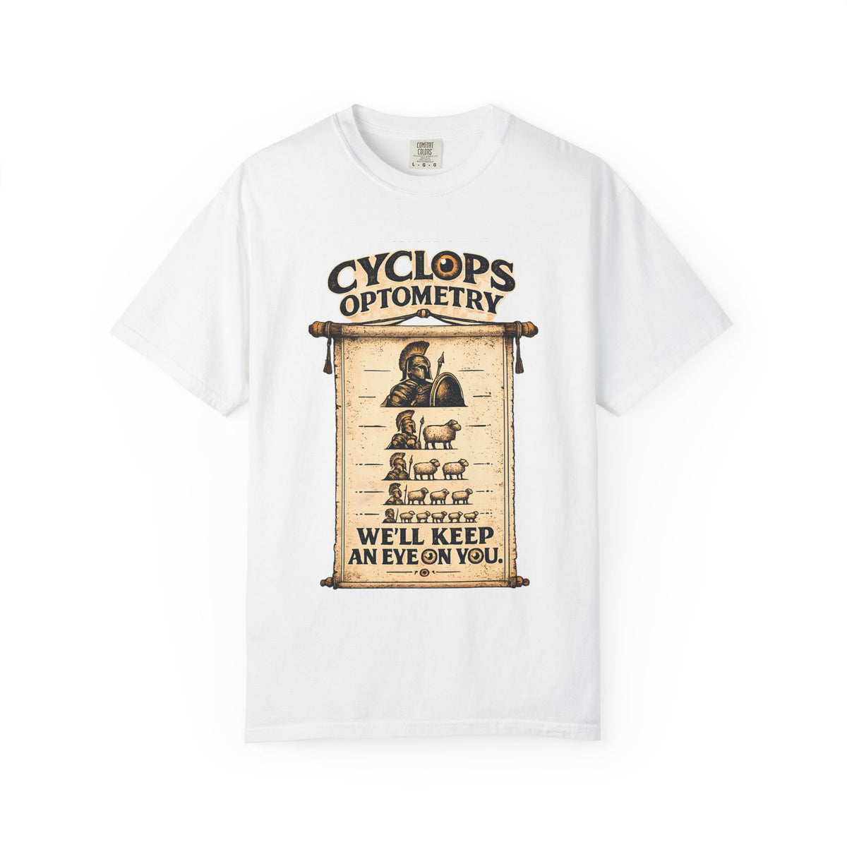 Cyclops Optometry Premium T-Shirt — We’ll Keep an Eye on You