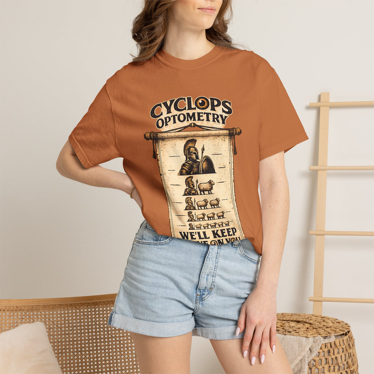 Cyclops Optometry Premium T-Shirt — We’ll Keep an Eye on You