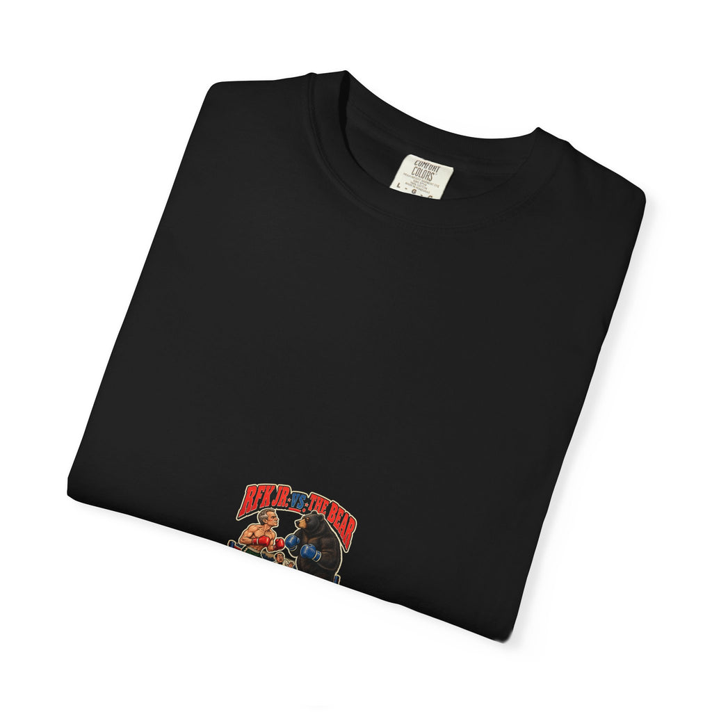 RFK Jr. vs. the Bear T-Shirt — Zero Medical Advice Political Satire Tee