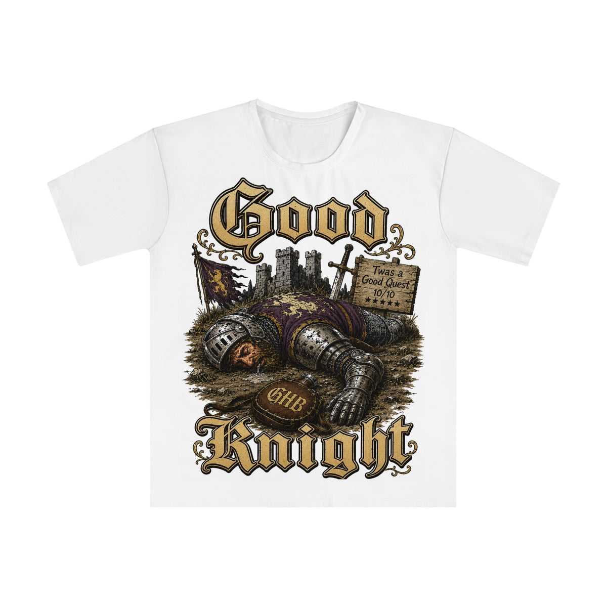 Good Knight T-Shirt — Fallen Knight Graphic