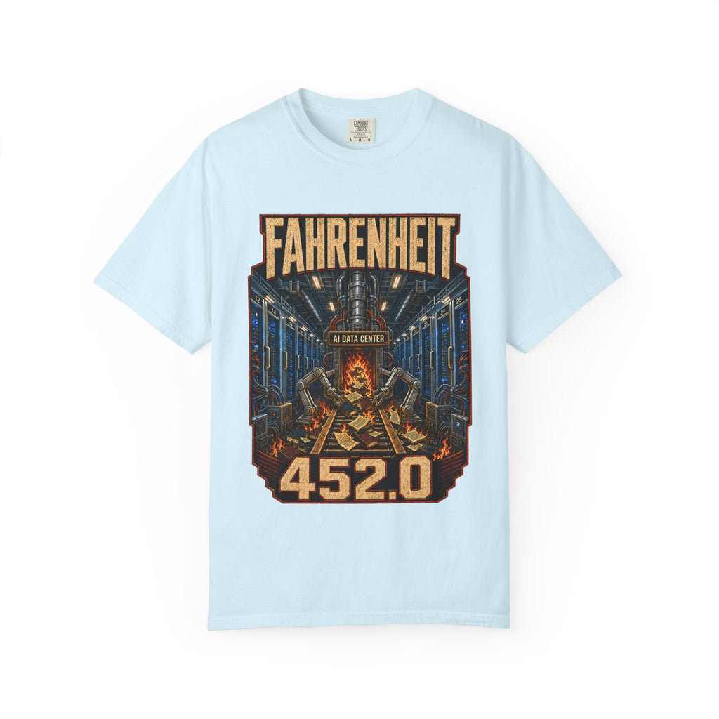 Fahrenheit 452.0 Premium T-Shirt — The Data Center Is Burning