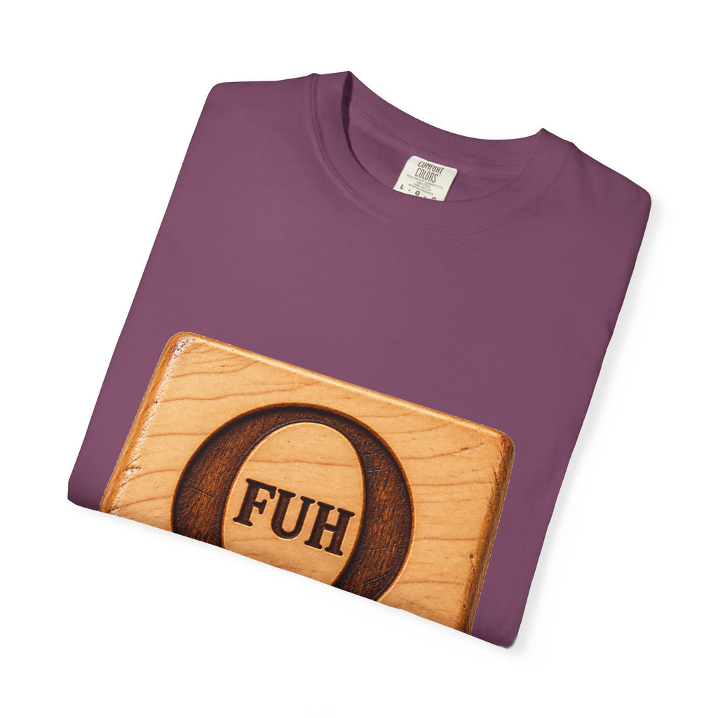 Scrabble Tile 'Q' Tee – Funny FUH 10 Letter Board Shirt
