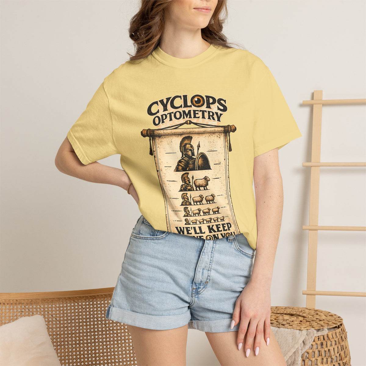 Cyclops Optometry Premium T-Shirt — We’ll Keep an Eye on You