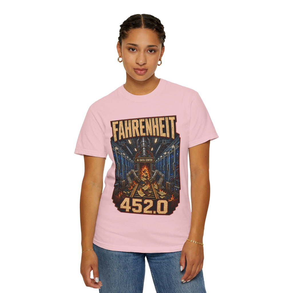 Fahrenheit 452.0 Premium T-Shirt — The Data Center Is Burning