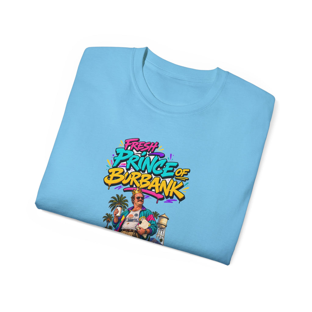 Fresh Prince of Burbank Graphic Tee — Retro 90s Cartoon Streetwear