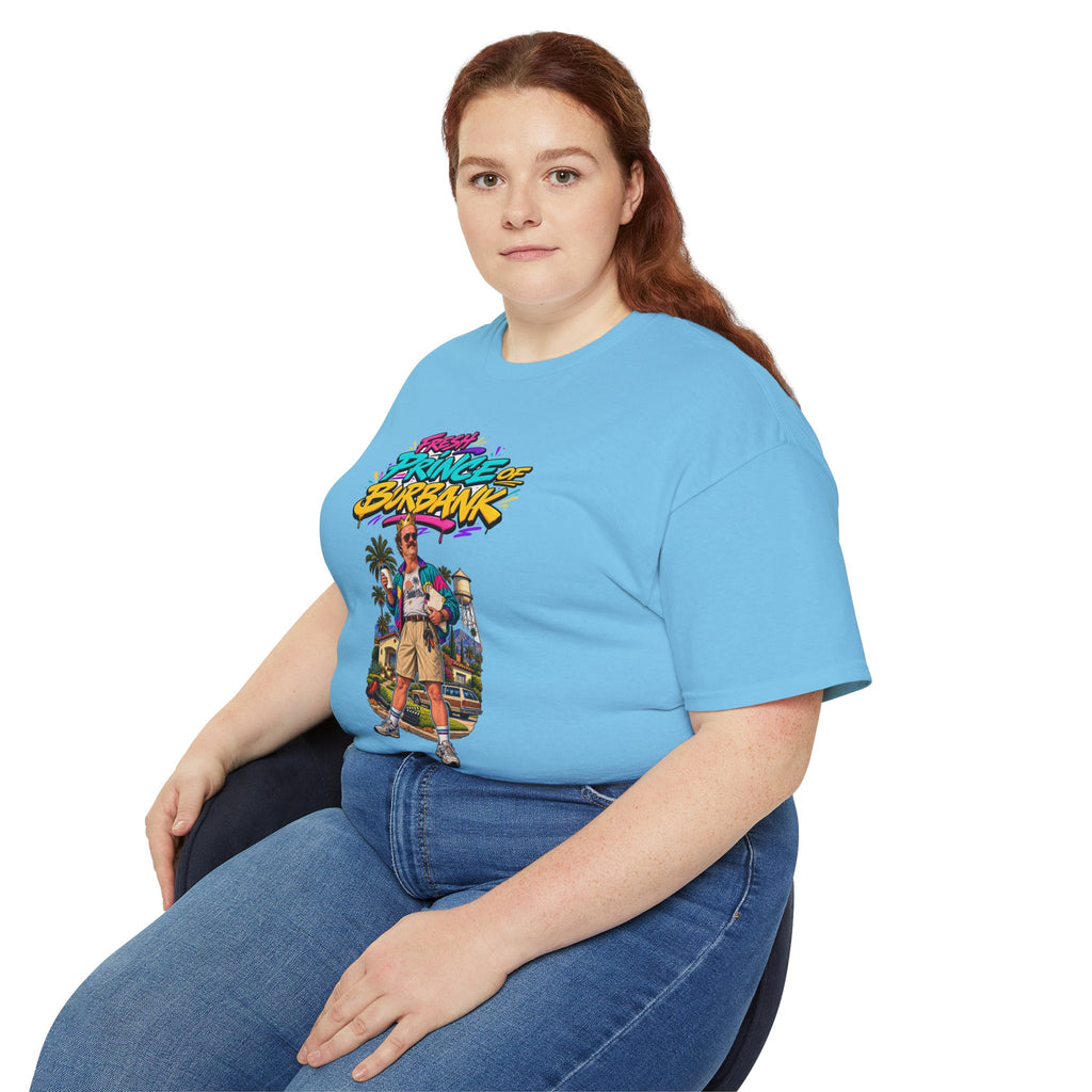 Fresh Prince of Burbank Graphic Tee — Retro 90s Cartoon Streetwear