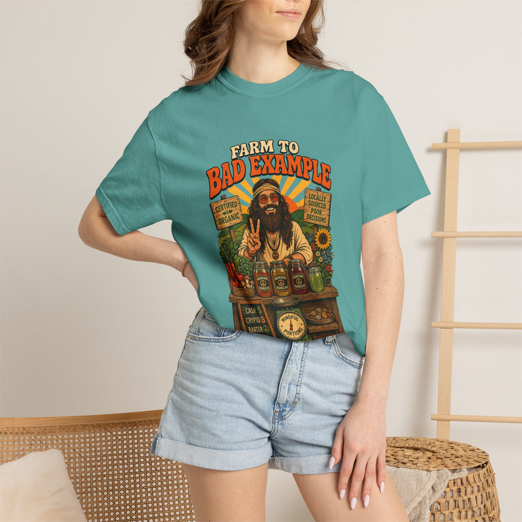 Farm to Bad Example Premium T-Shirt — Grass Fed & Naturally Fermented