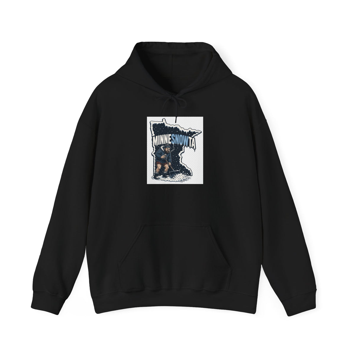 Minnesnowta Hoodie — Minnesota Winter Graphic