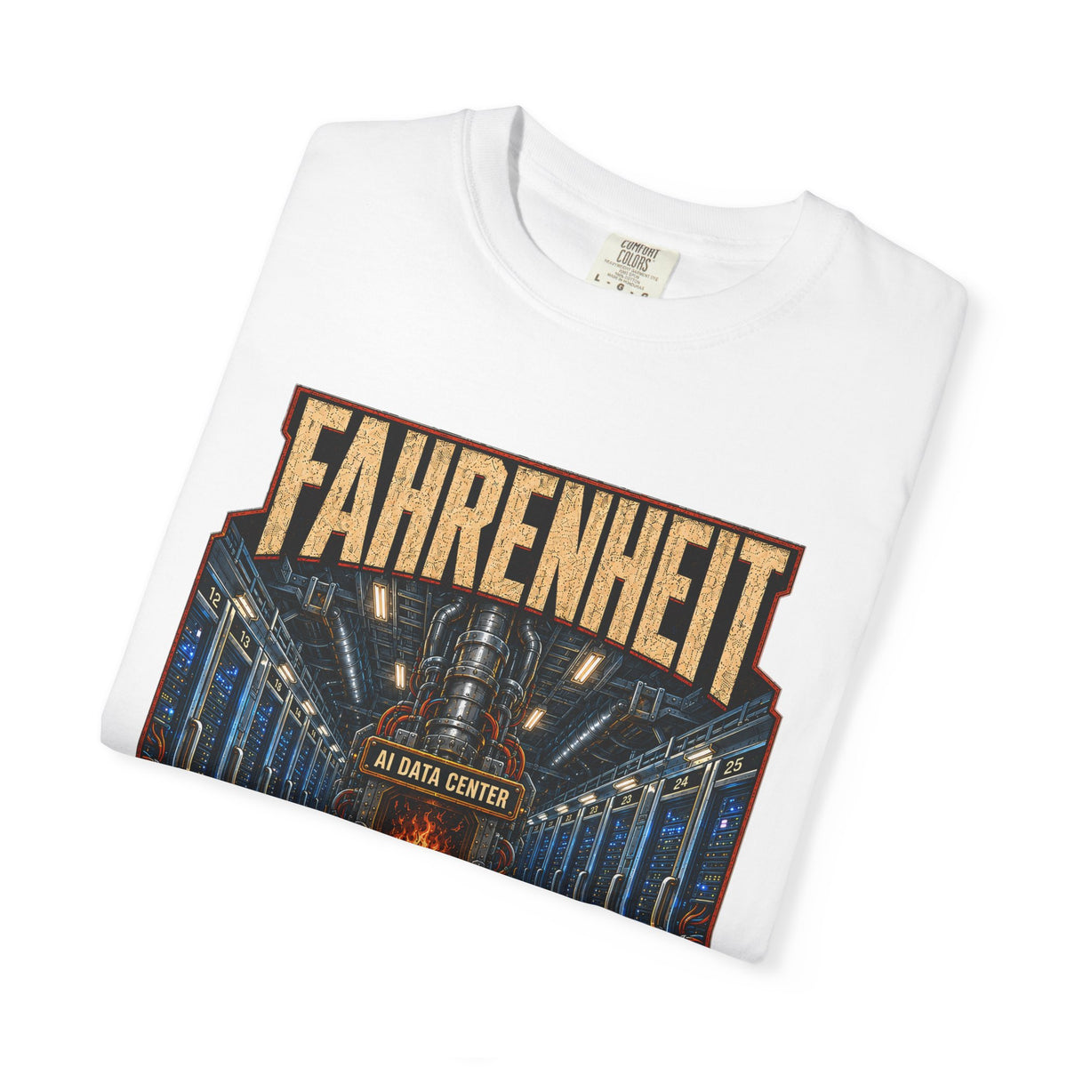 Fahrenheit 452.0 Premium T-Shirt — The Data Center Is Burning