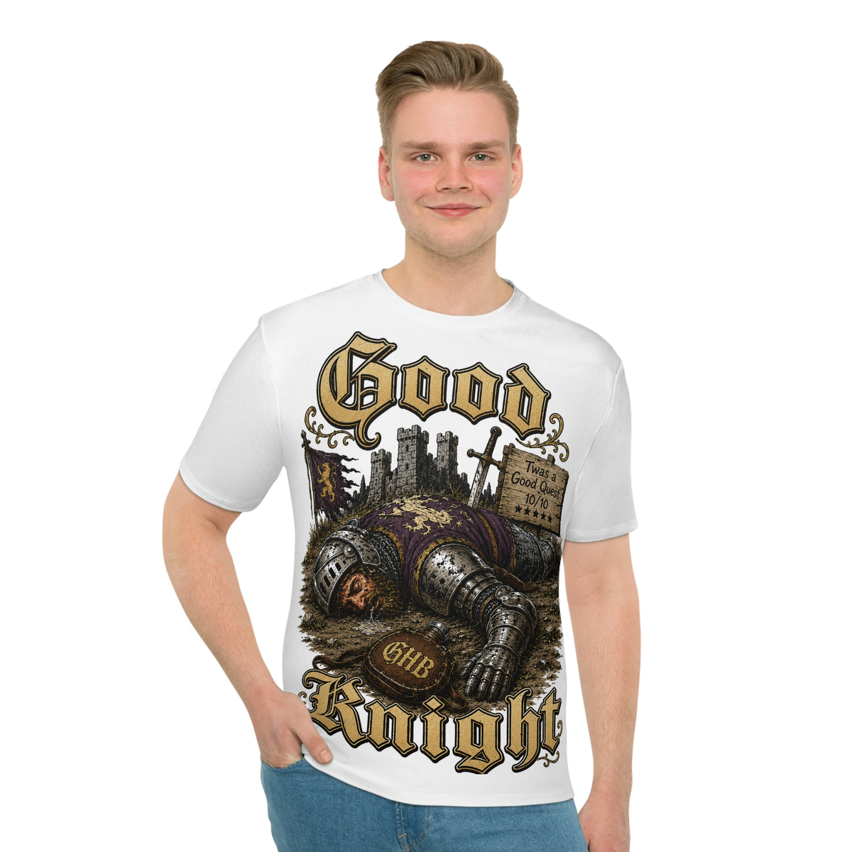 Good Knight T-Shirt — Fallen Knight Graphic