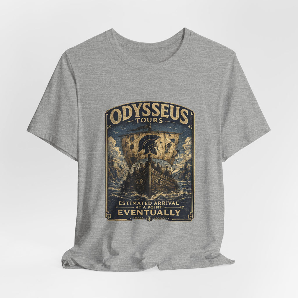 Odysseus Tours Lightweight T-Shirt — Estimated Arrival: Eventually