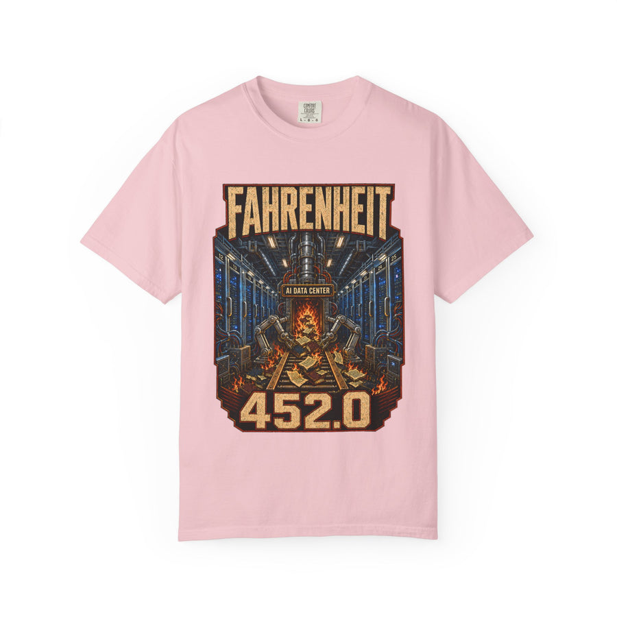 Fahrenheit 452.0 Premium T-Shirt — The Data Center Is Burning