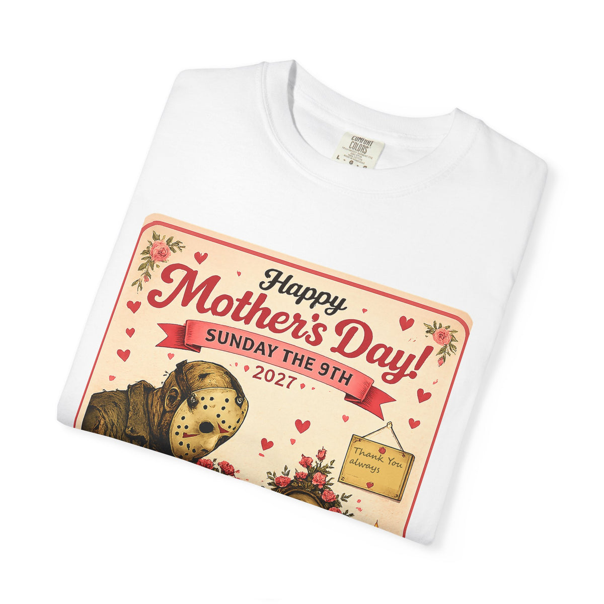 Mother’s Day Horror Premium T-Shirt — Sunday the 9th, 2027
