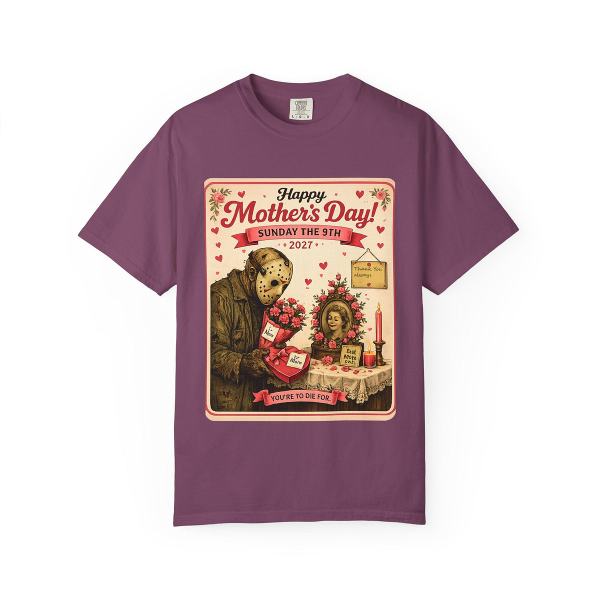 Mother’s Day Horror Premium T-Shirt — Sunday the 9th, 2027