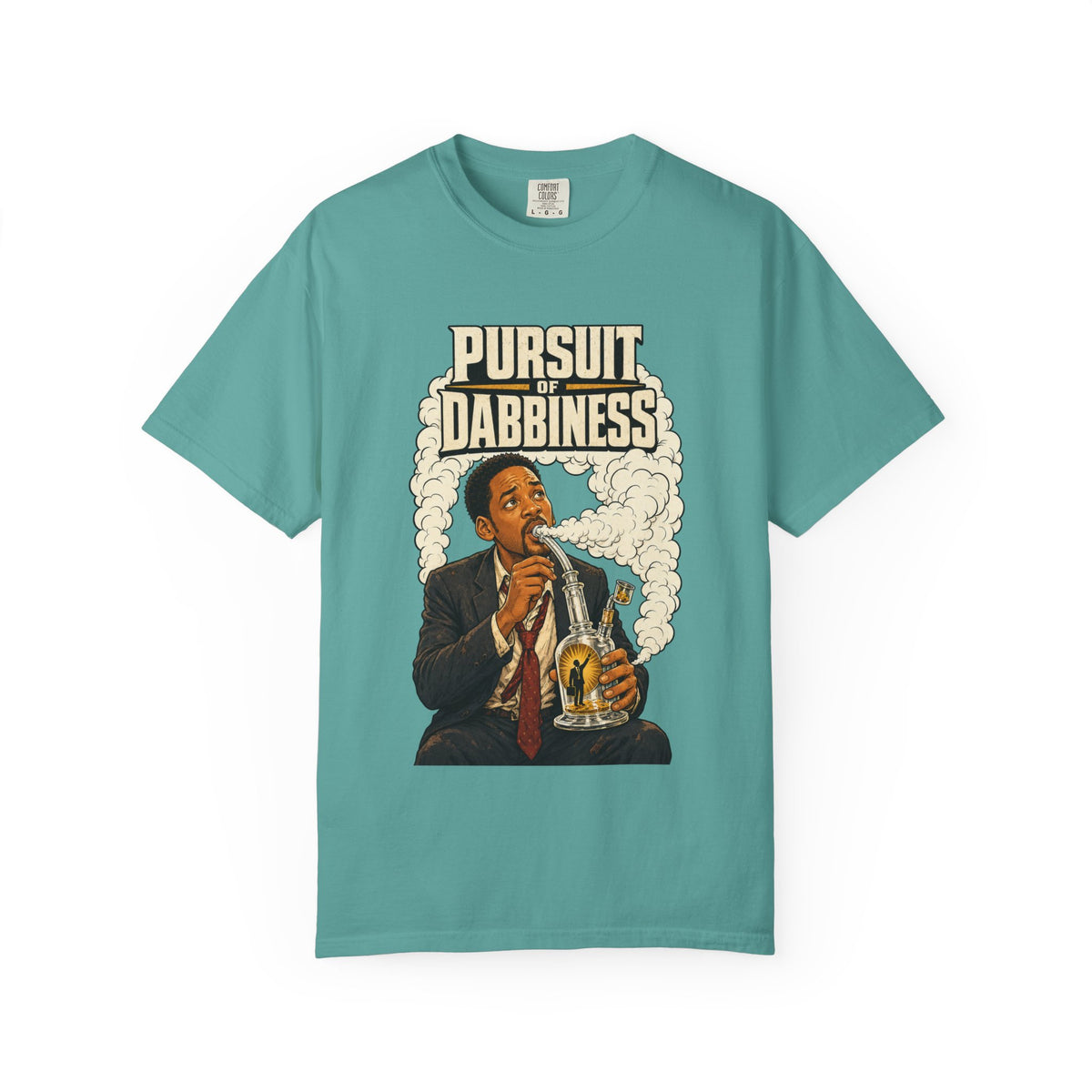 Pursuit of Dabbiness Premium T-Shirt — Cannabis Movie Parody