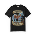 T-Shirt — "In That Moment They Realized the Glass Horse Was a Bad Idea" Trojan Horse Parody Graphic Tee